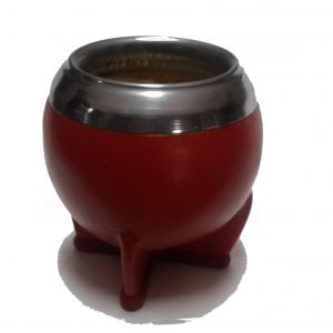 Mate en cuero en color a elección