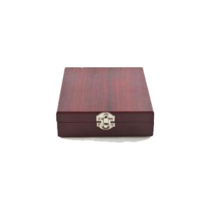Set de vino en madera 4 piezas